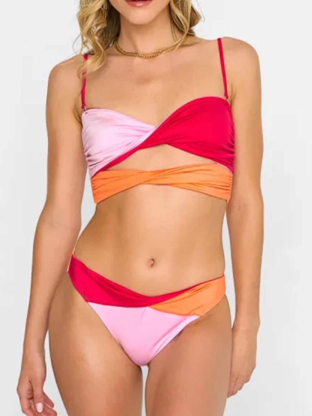 Beach Bunny - Twist Bandeau Bikini Set